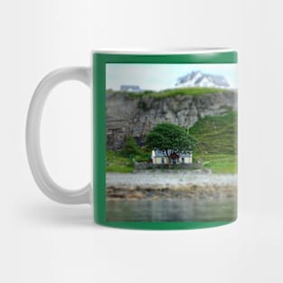 Miniature House on the Scottish Shore Mug